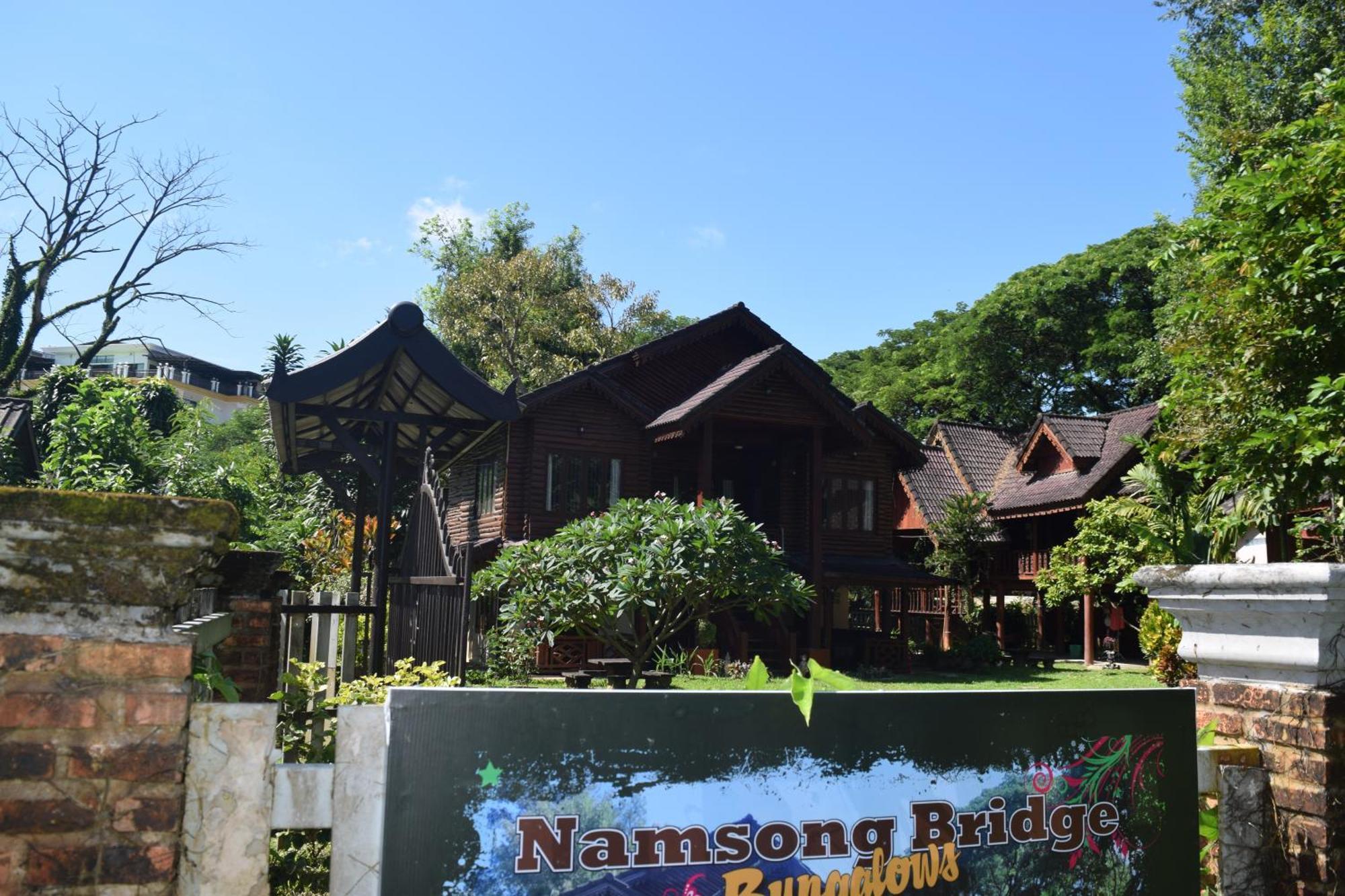 Namsong Bridge Bungalows Vang Vieng Esterno foto